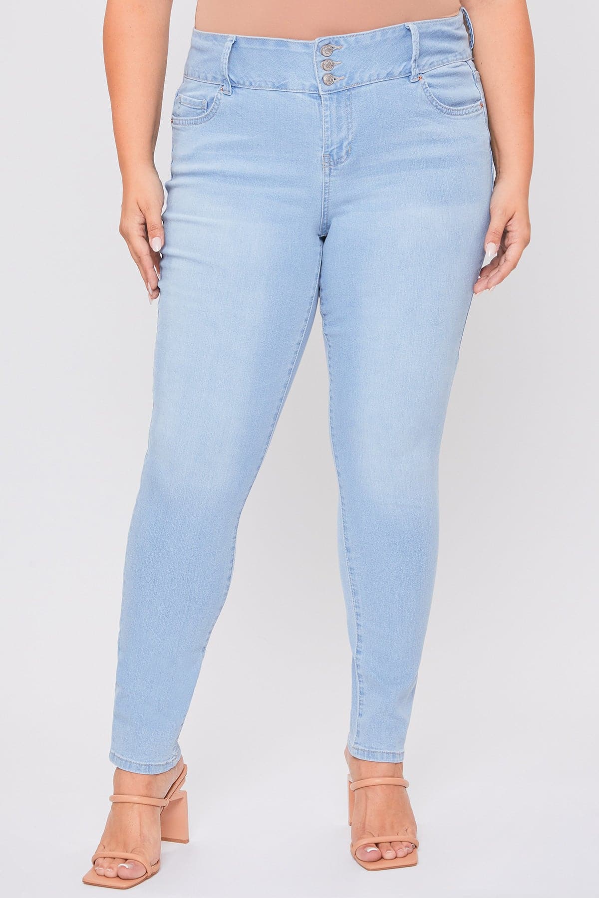 Women's Plus Size Sustainable Essential  Skinny Jeans-Sale