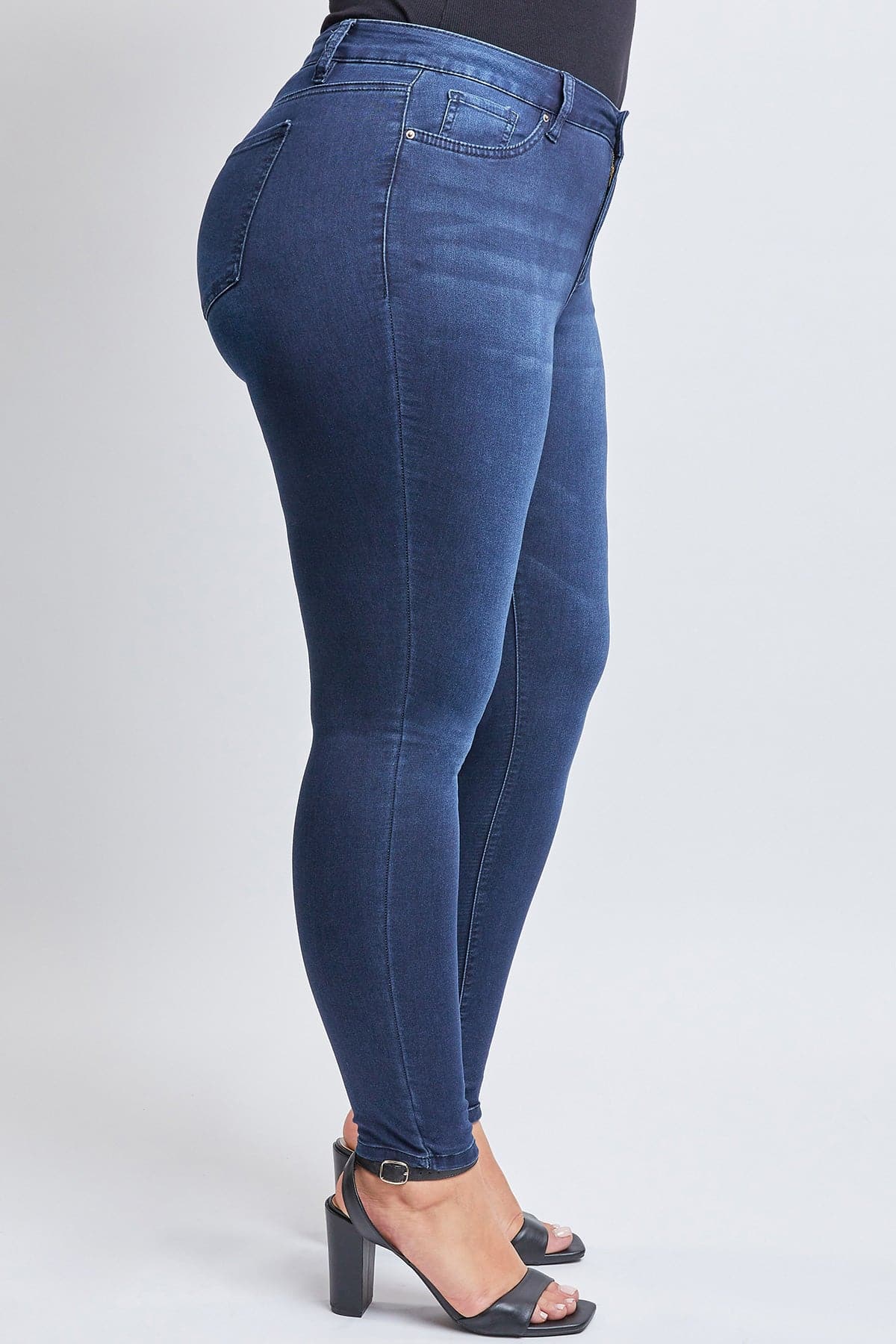 Women's Plus Size HyperDenim Super Stretchy Skinny Jeans