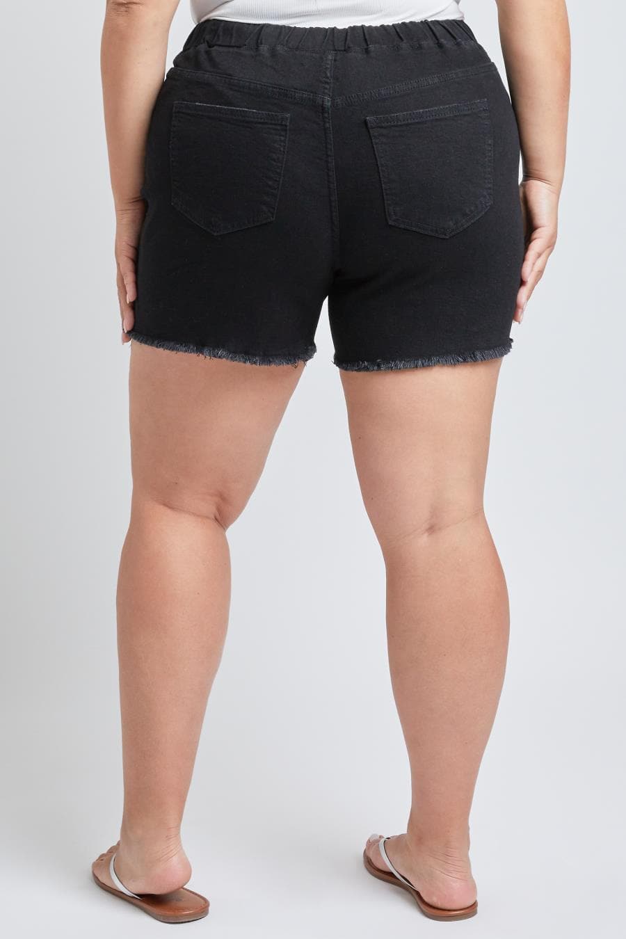 GeeGee Plus Size Athletic Jogger Shorts