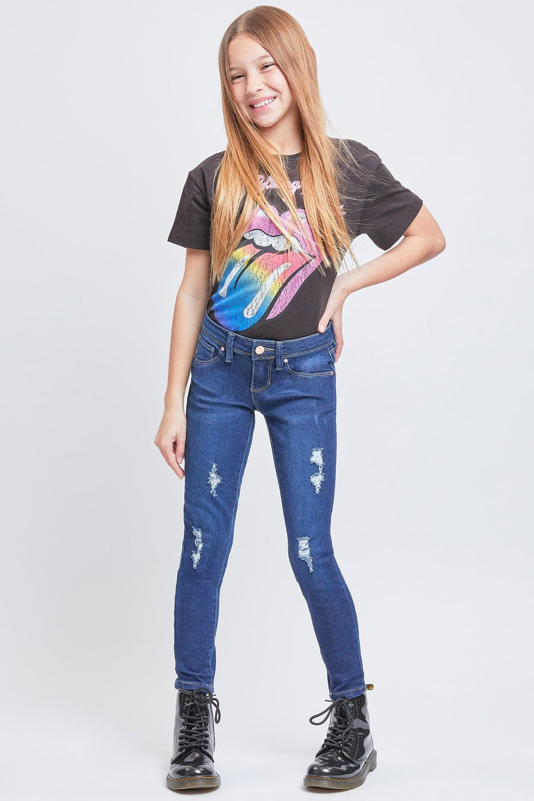 Funky Jeans Ripped Skinny Jeans For Toddlers Girl Jeans For Girls