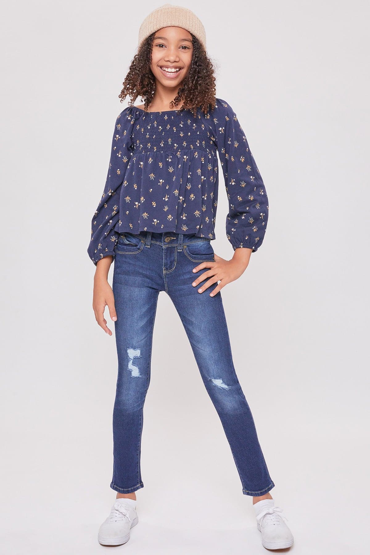 Girls Sustainable WannaBettaFit Skinny Jeans