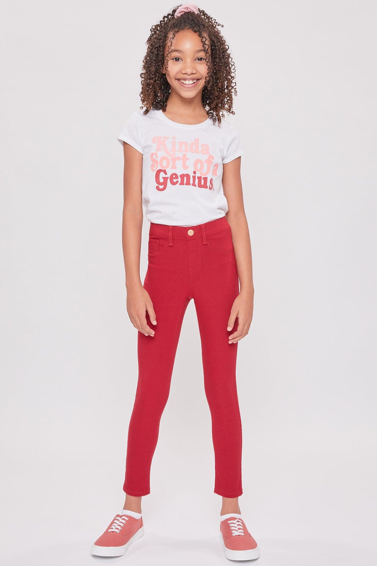 Girls Pull Hyperstretch Forever Color Pants from YMI – YMI JEANS