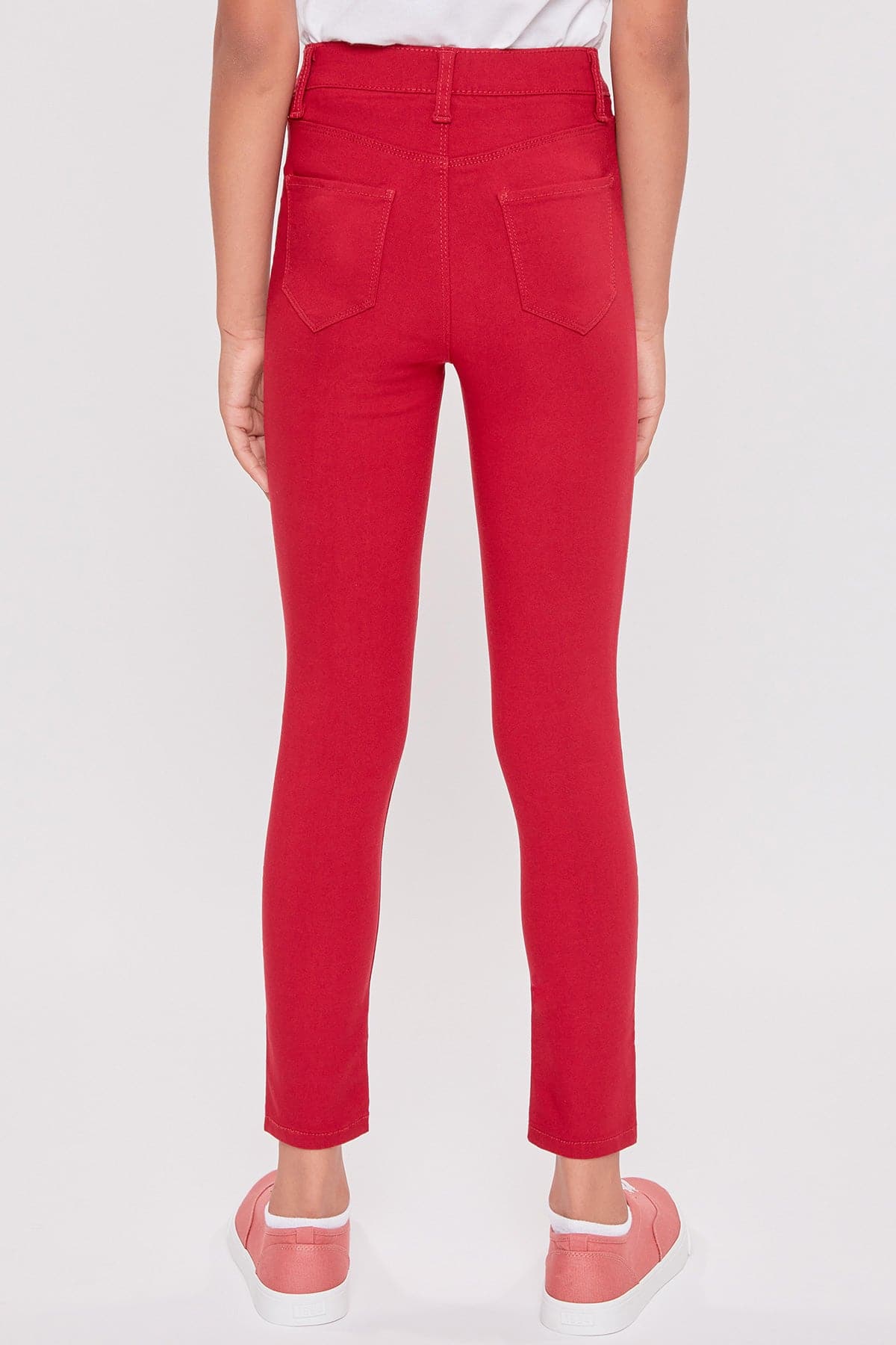 Girls Pull On Hyperstretch Forever Color Skinny Pants