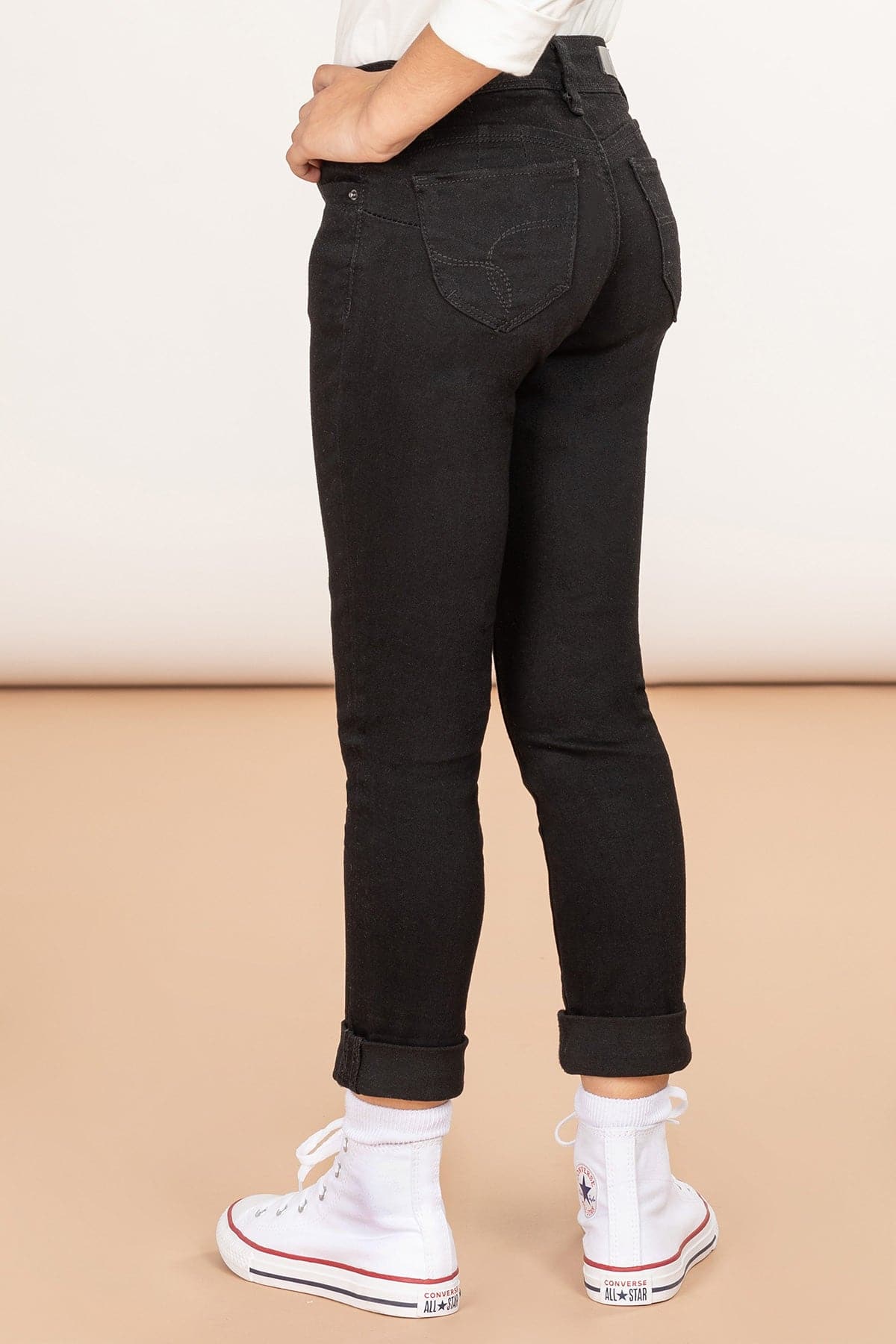 Girls Wannabettafit Cuffed Skinny Jeans Gp234450