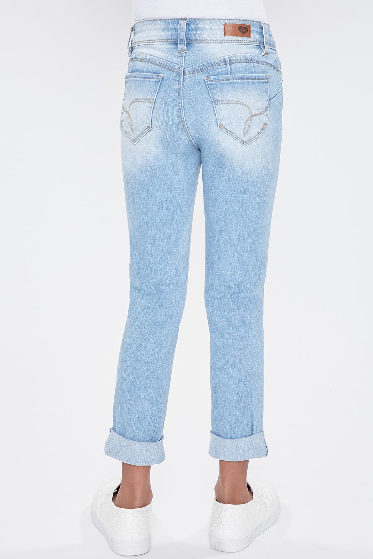Girls Wannabettafit Cuffed Skinny Jeans Gp234450