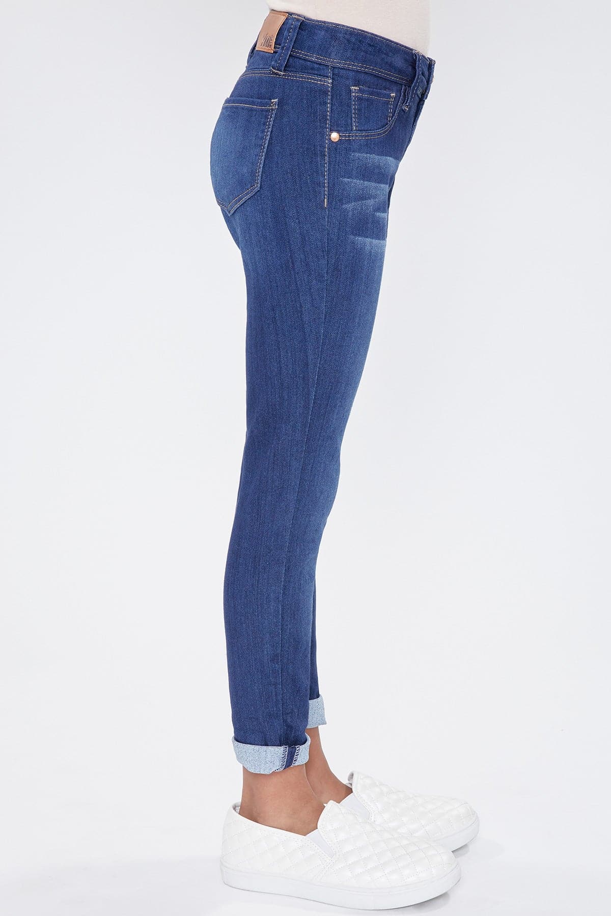 from – JEANS Girls YMI Skinny Cuff Denim Optional YMI Jeans