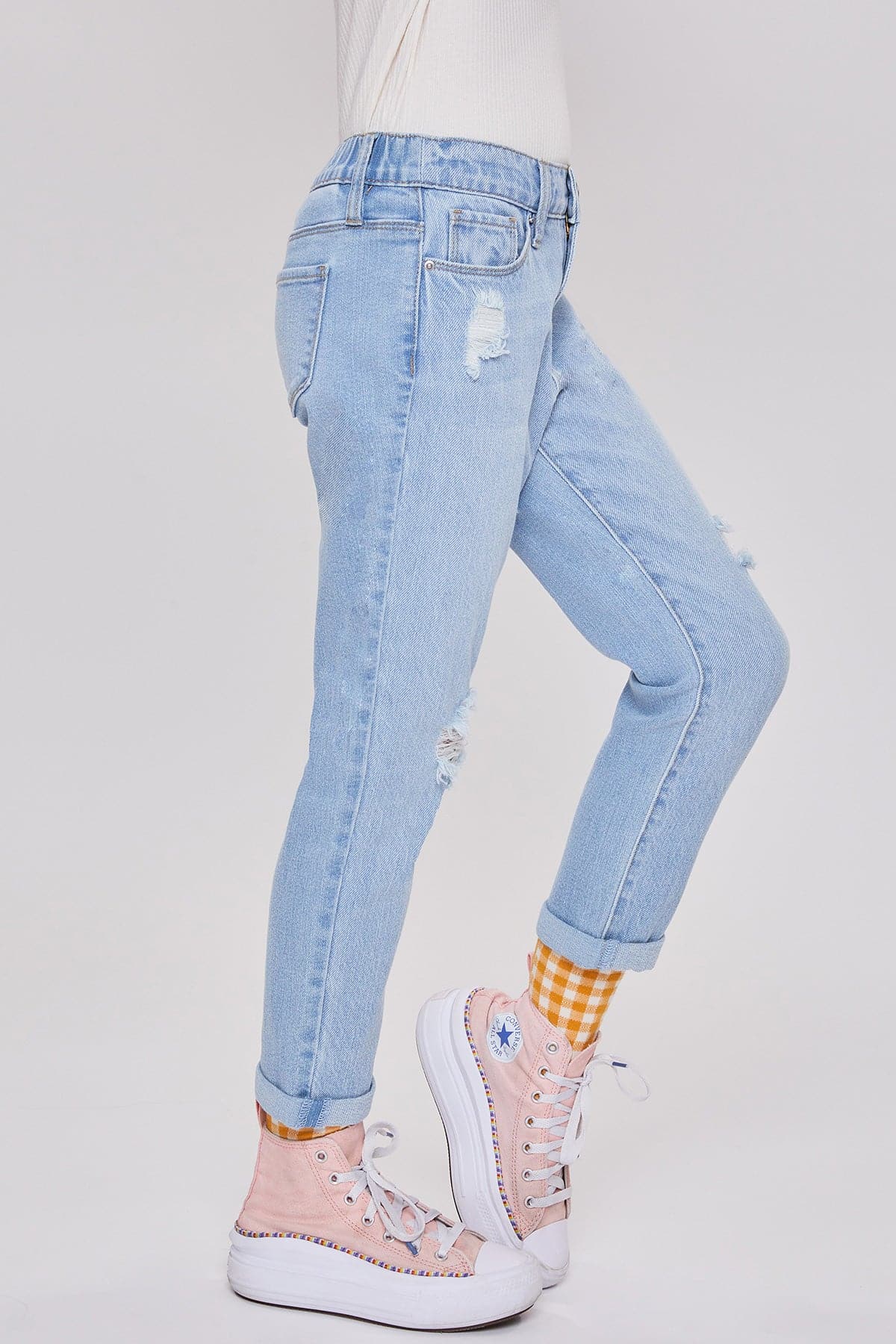 Girls Taylor Dream  Relaxed Fit Cuffed Jeans