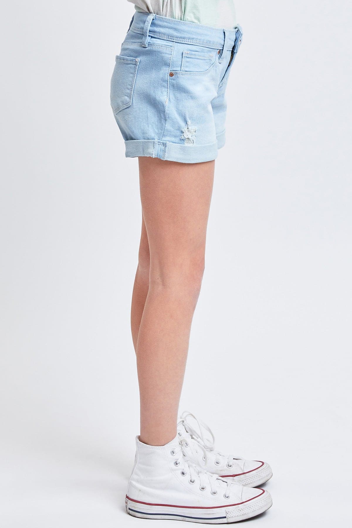Girls Essential Cuffed Shorts