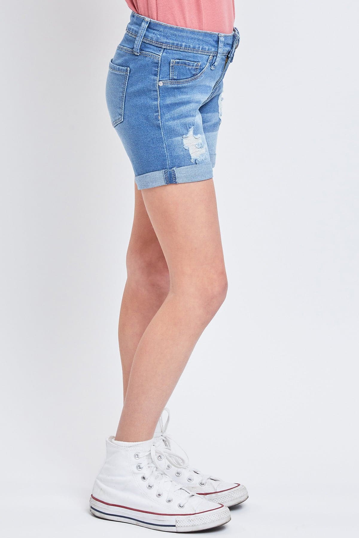 Girls Essential Cuffed Shorts