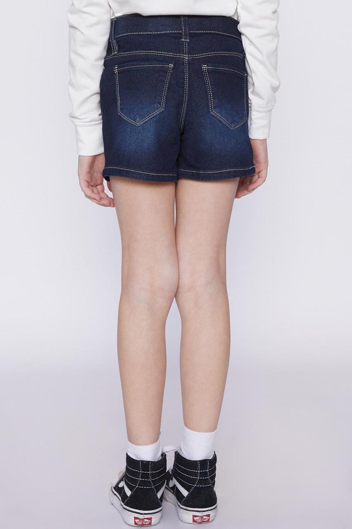Girls Pull On Denim Shorts Gs65379