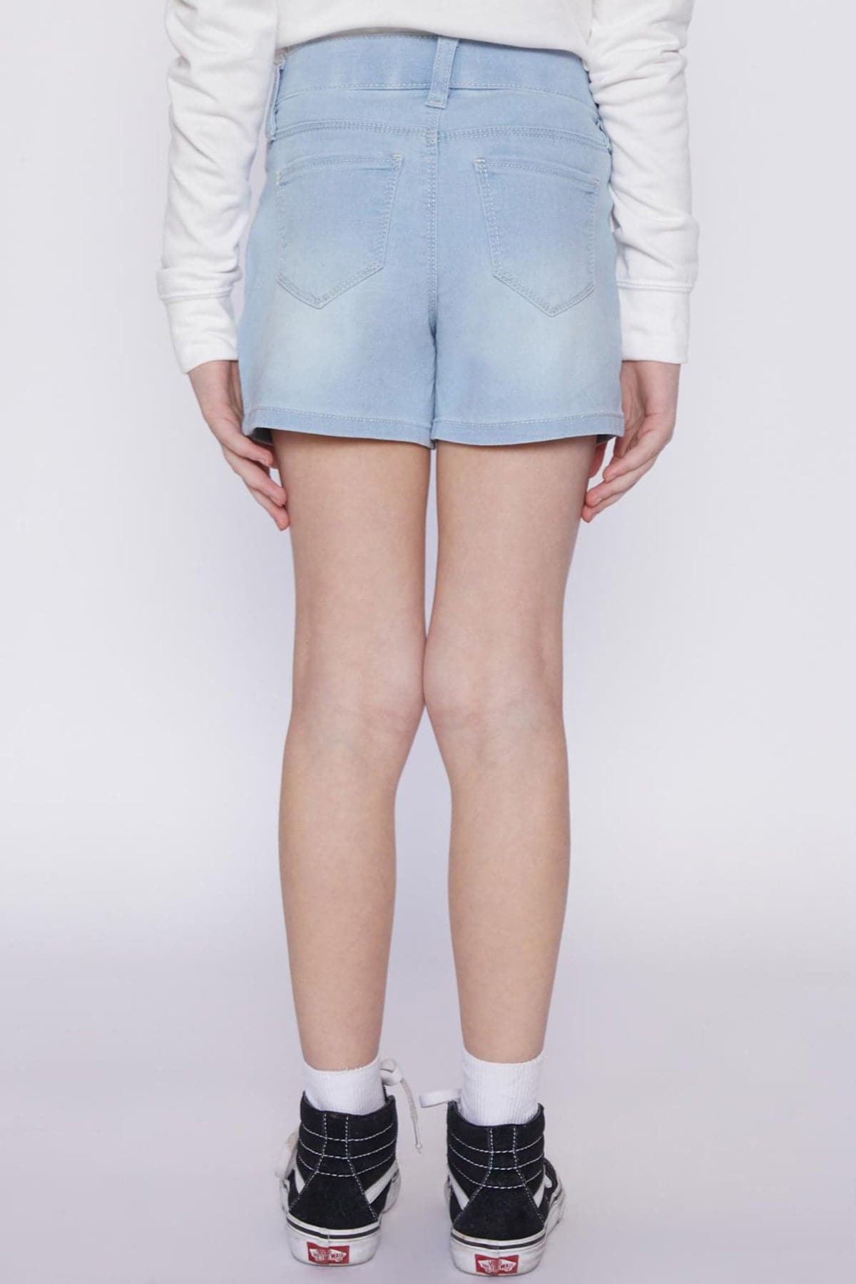 Girls Pull On Denim Shorts Gs65379