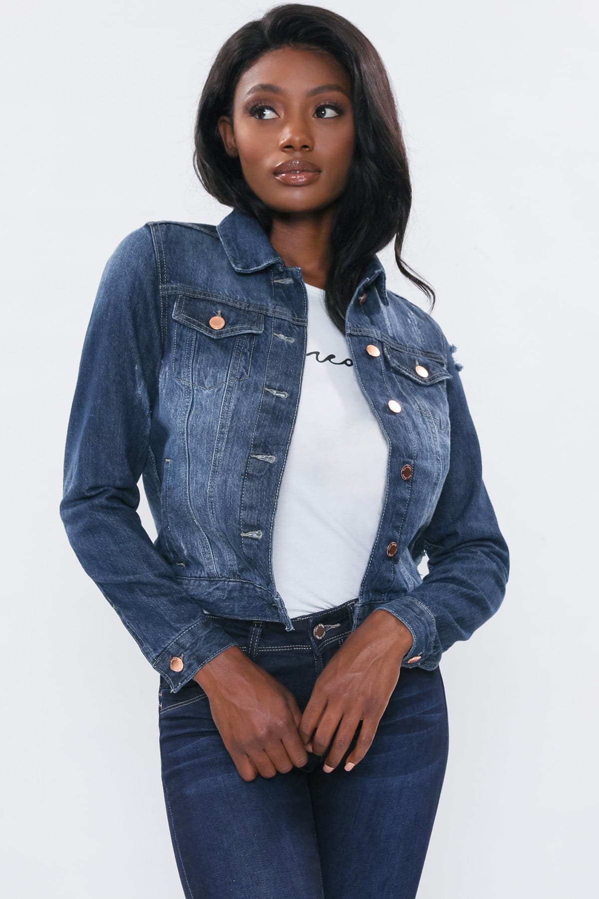Relaxed Fit Denim Jacket from YMI