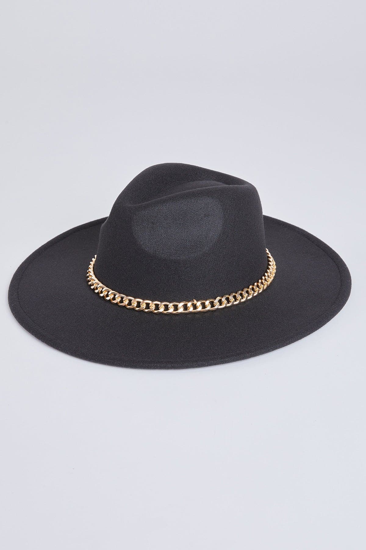 Women’s Chain Wide Brim Hat
