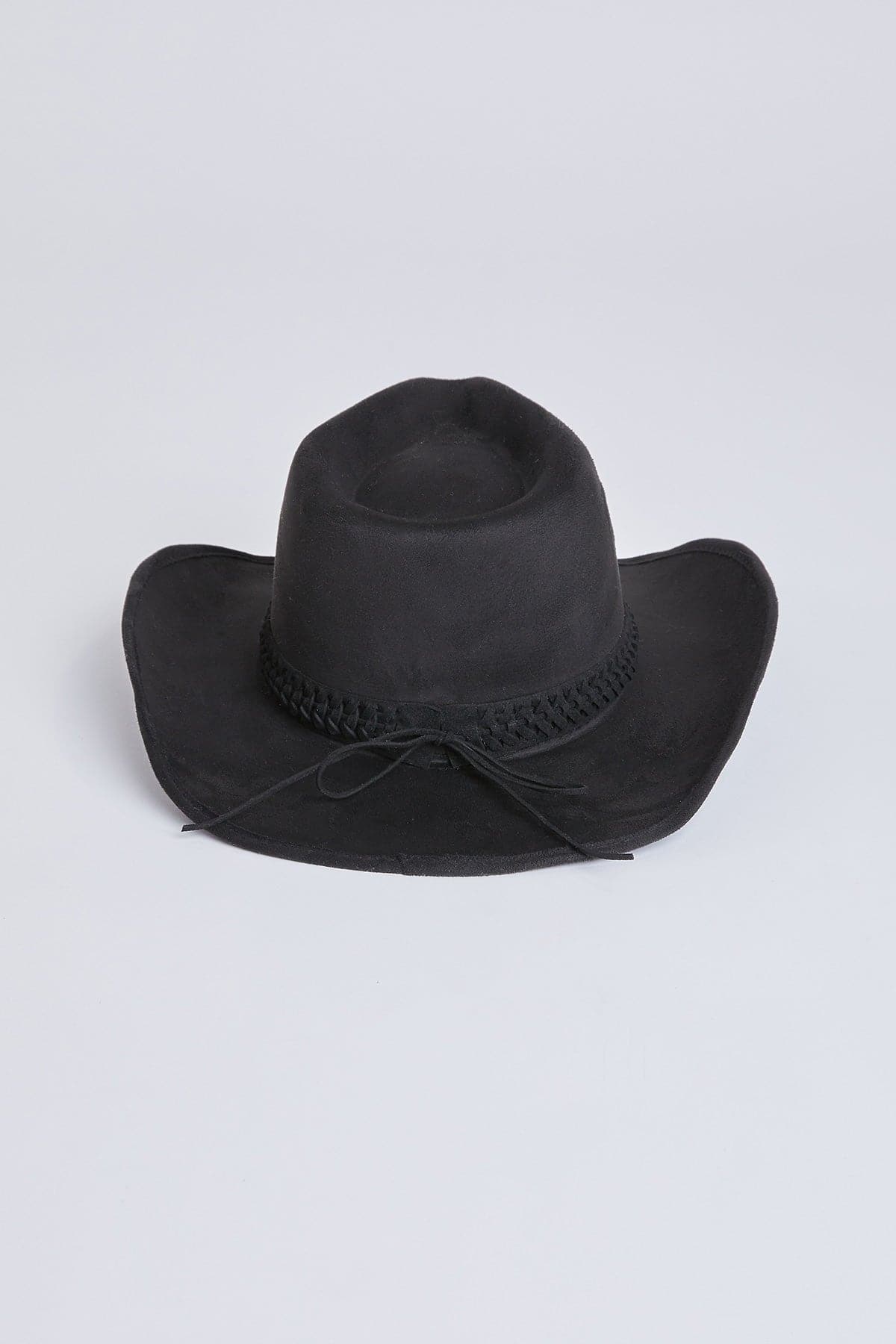 Women’s Faux Suede Cowboy Hat