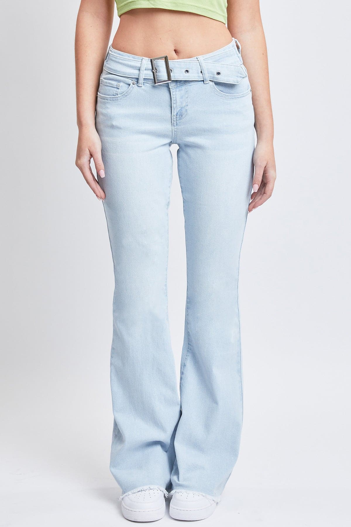 Women's Belted Flare Jeans from YMI – YMI JEANS