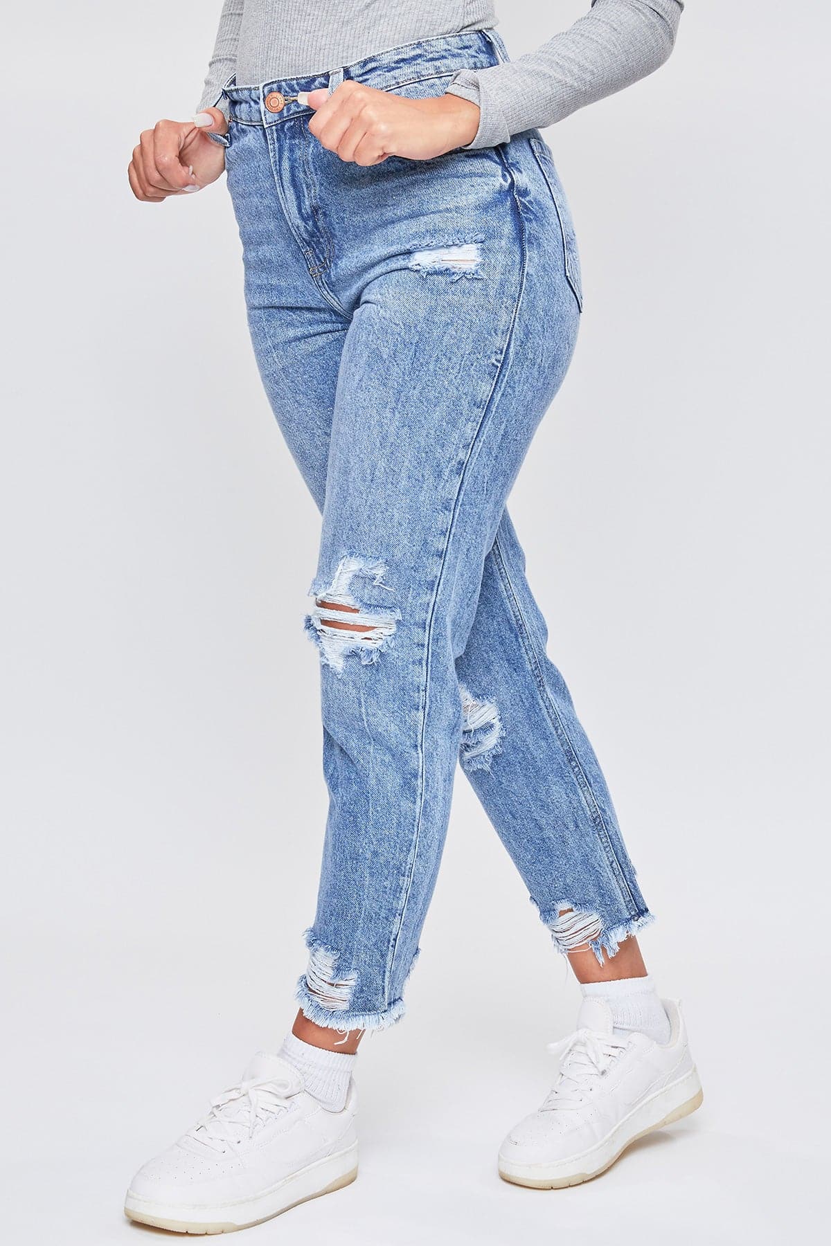 Women's Dream  Mom Fit Ankle Jeans-Sale