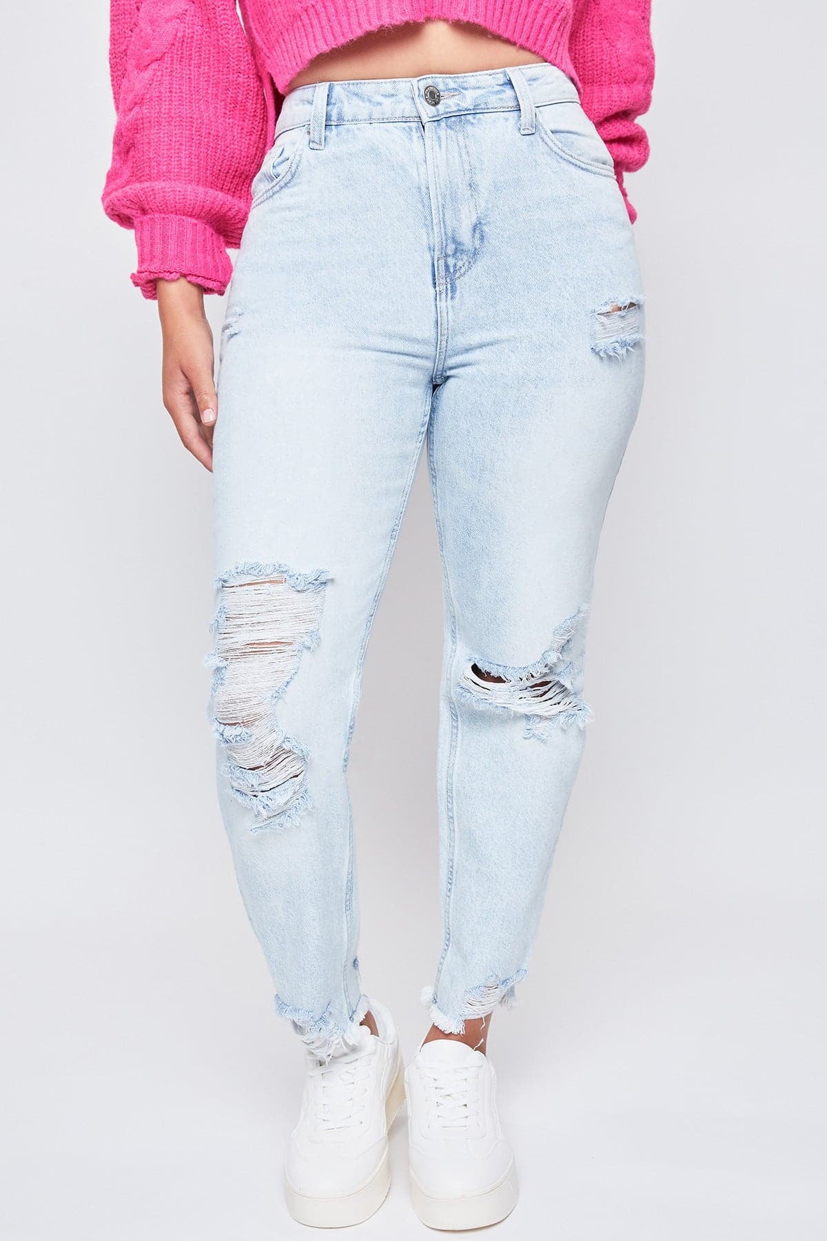 Women's Dream  Mom Fit Ankle Jeans-Sale