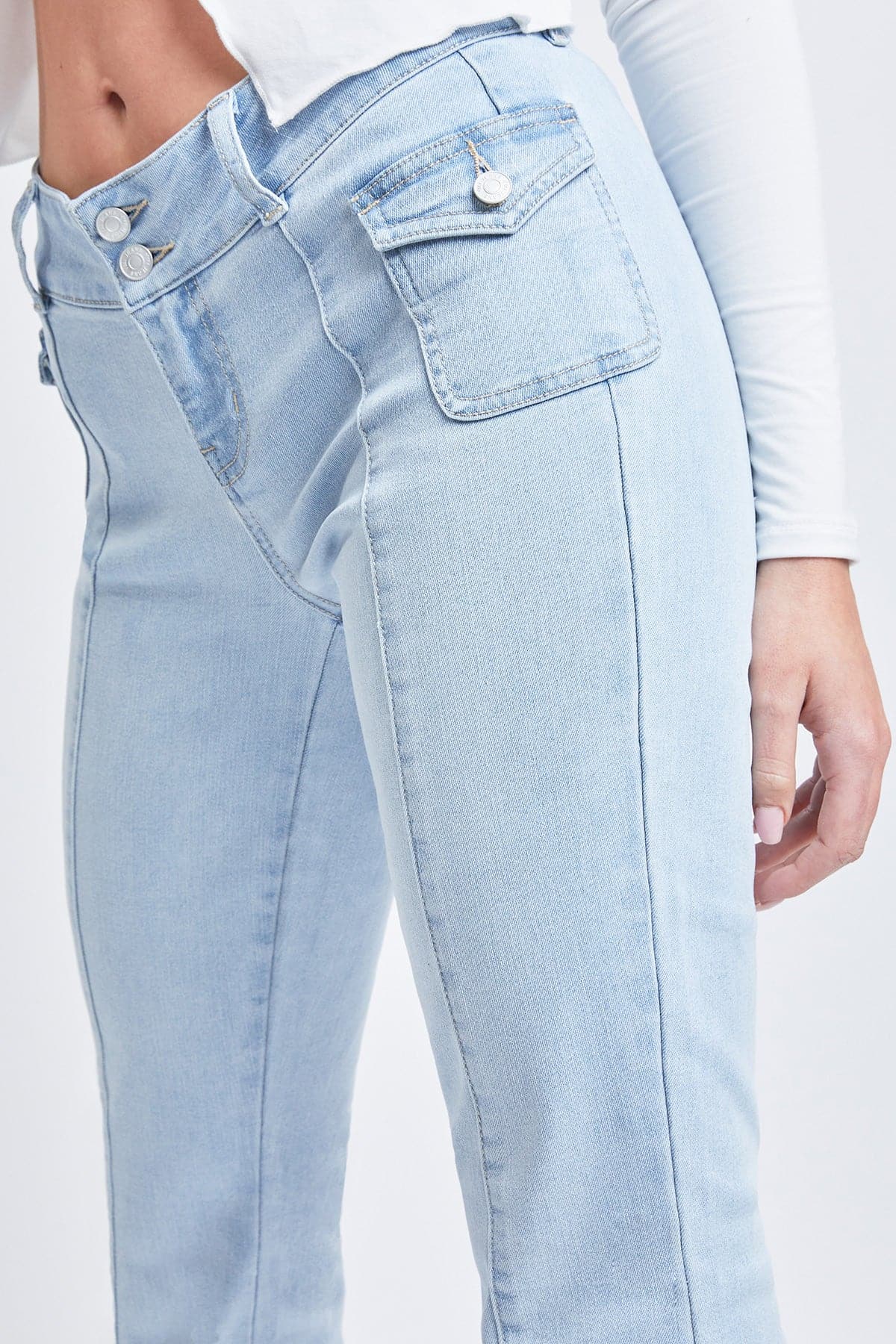 Women's Cargo Flare Jeans
