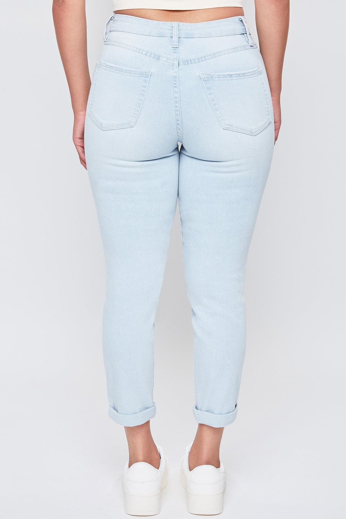 Women’s Hybrid Dream Mom Fit Ankle Jeans-Sale