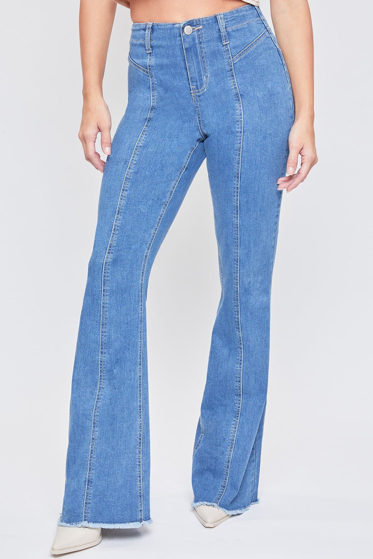 Women's  Front Seam Flare Jeans