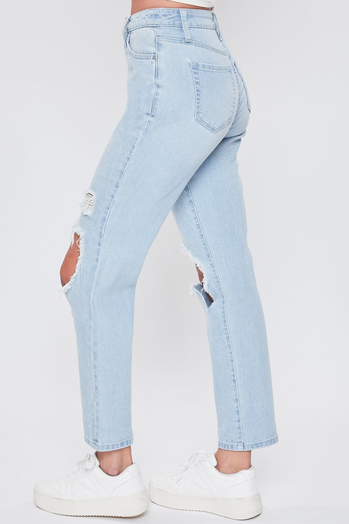 Women's Hybrid Dream  Mom Fit Ankle Jeans