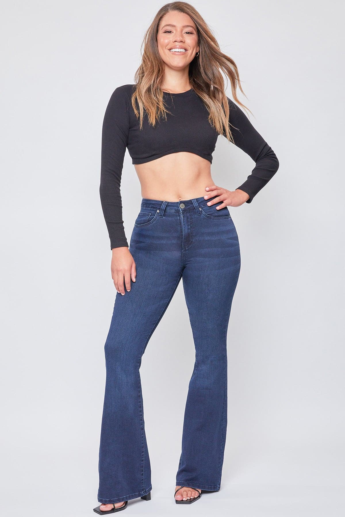 Women's Hyperdenim  Flare Jeans - Long & Regular Inseam